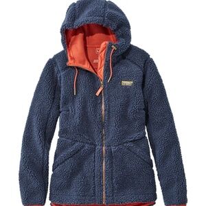 LL Bean Mountain Pile Fleece Hoodie
